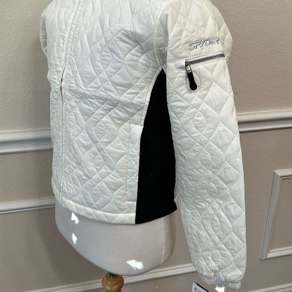 Spyder CORE INSULATOR JACKET - Ivory/black - Picture 7 of 16